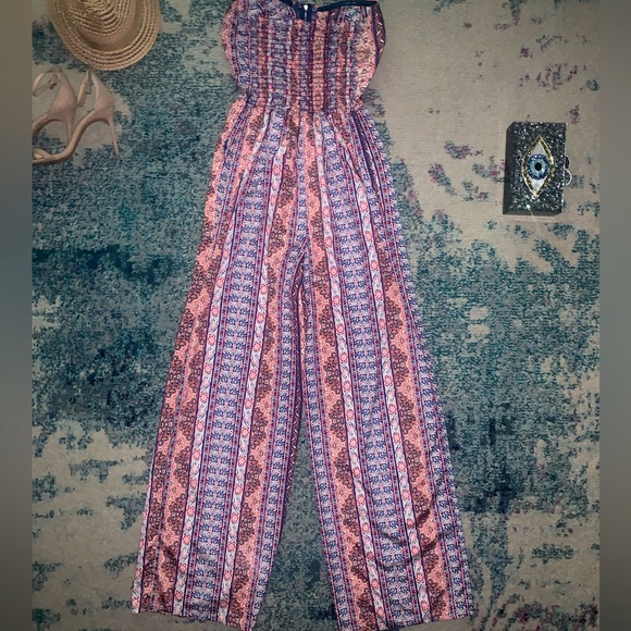 Strapless Tube Top Jumpsuit - Picture 4 of 5